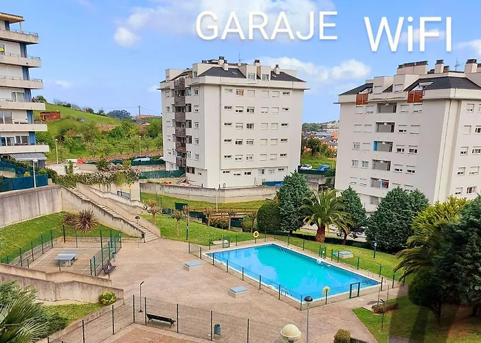Apartmán Bonito Piso Con Garaje Y Piscina A 8 'centro *